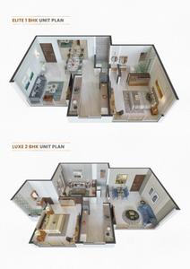 Image of 401 Sq.ft 1 BHK Apartment / Flat for sale in Natasha Atlantis, Vikhroli East, Mumbai for Rs. 8400000