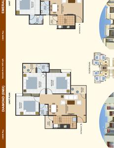 Image of 795 Sq.ft 2 BHK Apartment / Flat for sale in IBD Hallmark City Phase I, Mahawadiya, Bhopal for Rs. 1600000