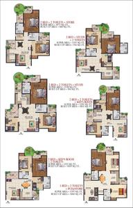 Image of 1230 Sq.ft 2 BHK Apartment / Flat for sale in Ajnara Grand Heritage by Ajnara India Ltd., Sector 74, Noida for Rs. 17000000