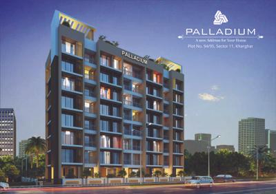 Image of 900 Sq.ft 1 BHK Apartment / Flat for sale in Pushpak Palladium, Kharghar, Navi Mumbai for Rs. 6900000