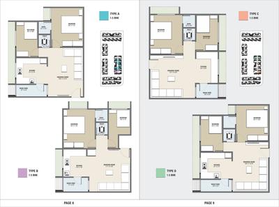 Image of 290 Sq.ft 1 BHK Apartment / Flat for sale in Avalon DHS Floora, Vatva, Ahmedabad for Rs. 1500000