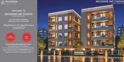 Image of 2100 Sq.ft 3 BHK Apartment / Flat for sale in Bhusiddhi DWI Towers, Electronic City, Bengaluru for Rs. 14900000