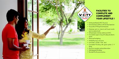 Image of 595 Sq.ft 1 BHK Apartment / Flat for sale in Raj Tulsi V City, Pashane, Thane for Rs. 1611000