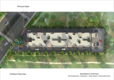 Image of 1041 Sq.ft 2 BHK Apartment / Flat for sale in Yashada Florenza, Pimpri, Pune for Rs. 8700000