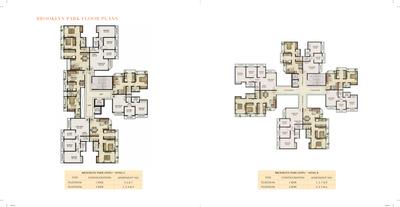 Image of 950 Sq.ft 2 BHK Apartment / Flat for sale in Chandiwala Brooklyn Park, Virar West, Virar for Rs. 3940000