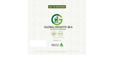 Image of 645 Sq.ft 2 BHK Apartment / Flat for sale in Breez Global Heights 88 A, Sector 88A, Gurgaon for Rs. 7000000
