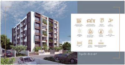 Image of 2700 Sq.ft 3 BHK Apartment / Flat for sale in Ananta Elite, Ambawadi, Ahmedabad for Rs. 14000000
