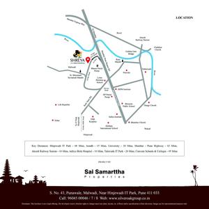 Image of 950 Sq.ft 2 BHK Apartment / Flat for sale in Sai Shreya, Punawale, Pune for Rs. 7500000
