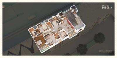Image of 1800 Sq.ft 4 BHK Apartment / Flat for sale in Fortune Imperia, Bhayli, Vadodara for Rs. 16500000