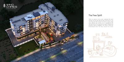 Image of 1175 Sq.ft 3 BHK Apartment / Flat for sale in Wind Chimes, Daldal Seoni, Raipur for Rs. 4500000