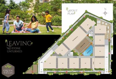 Image of 1158 Sq.ft 2 BHK Apartment / Flat for sale in Aryav Green Fields by Aryav Constructions, K R Puram, Bengaluru for Rs. 10000000