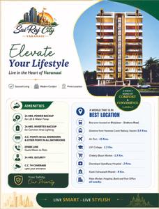 Image of 965 Sq.ft 2 BHK Apartment / Flat for sale in Aakar Sai Raj City, Chhataripur, Varanasi for Rs. 6800000