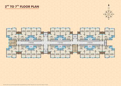 Image of 632 Sq.ft 1 BHK Apartment / Flat for sale in Arihant Amisha Phase III, Taloja, Navi Mumbai for Rs. 2800000