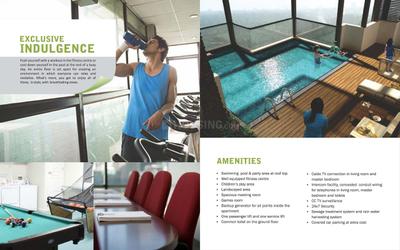 Image of 1200 Sq.ft 2 BHK Apartment / Flat for sale in Crescent Tulip, Koombara, Kozhikode for Rs. 8500000