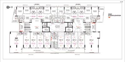 Image of 1296 Sq.ft 2 BHK Apartment / Flat for sale in Jay Visat Aatman, Chandkheda, Ahmedabad for Rs. 5700000