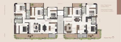 Image of 2500 Sq.ft 3 BHK Apartment / Flat for sale in Pooja Pooja Element, Anandvalli, Nashik for Rs. 17500000
