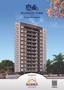 Image of 1025 Sq.ft 2 BHK Apartment / Flat for sale in Kodre Blossom Park Building A, Mundhwa, Pune for Rs. 8200000