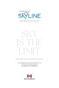 Niharika Skyline Brochure 1