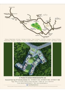Image of 1015 Sq.ft 1 BHK Apartment / Flat for sale in Pushpanjali Imperial Heights, Mussoorie Road, Dehradun for Rs. 8500000
