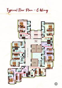 Image of 650 Sq.ft 2 BHK Apartment / Flat for sale in Pearl Regency, Andheri West, Mumbai for Rs. 14500000