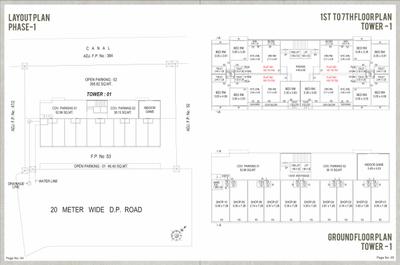 Image of 750 Sq.ft 2 BHK Apartment / Flat for sale in Shree Radhey Meadows Skyline, Bill, Vadodara for Rs. 3300000