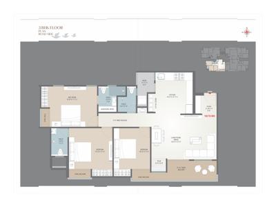 Image of 1400 Sq.ft 4 BHK Apartment / Flat for sale in Sundaram Highview, Waghodia Road, Vadodara for Rs. 800000