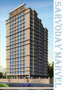 Image of 798 Sq.ft 2 BHK Apartment / Flat for sale in Happy Home Sarvoday Marvel, Kalyan West, Kalyan for Rs. 5495998