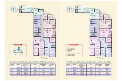 Image of 450 Sq.ft 1 BHK Apartment / Flat for sale in Silver Vista, Lake Town, Kolkata for Rs. 3500000