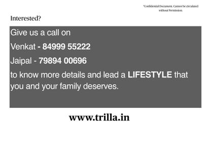 Image of 2626 Sq.ft 4 BHK Apartment / Flat for sale in Ankura Urban Trilla Apartments, Mokila, Hyderabad for Rs. 17000000