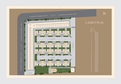 Image of 1550 Sq.ft 3 BHK Villa for sale in Shivam Aarya Euphoria Phase 2, Dabhoi, Vadodara for Rs. 7150000