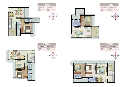Image of 364 Sq.ft 1 BHK Apartment / Flat for sale in Newlook Bhavya Elite, Antop Hill, Mumbai for Rs. 12500000