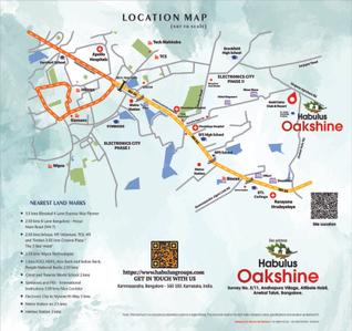 Image of 1179 Sq.ft 2 BHK Apartment / Flat for sale in Habulus Oakshine, Electronic City, Bengaluru for Rs. 5659200