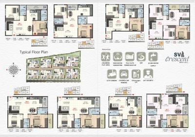 Image of 1225 Sq.ft 2 BHK Apartment / Flat for sale in SV Crescent, Arakere, Bengaluru for Rs. 13000000