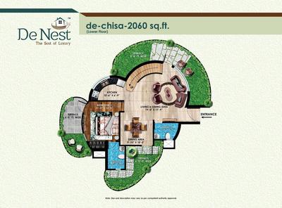 Image of 1340 Sq.ft 1 BHK Apartment / Flat for sale in Delhi De Nest, Mandi, New Delhi for Rs. 9500000