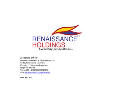 Image of 2560 Sq.ft 4 BHK Apartment / Flat for sale in Renaissance Srichakra, Malleswaram, Bengaluru for Rs. 63000000