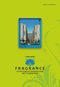 Image of 1100 Sq.ft 2 BHK Apartment / Flat for sale in Fragrance Homes, Siddharth Vihar, Ghaziabad for Rs. 11000000