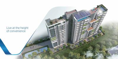 Image of 1295 Sq.ft 3 BHK Apartment / Flat for sale in Merlin Ivy, Phool Bagan, Kolkata for Rs. 20600000