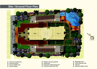 Image of 3300 Sq.ft 3 BHK Apartment / Flat for sale in HM Grandeur, Cox Town, Bengaluru for Rs. 80000000