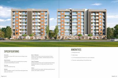Image of 750 Sq.ft 2 BHK Apartment / Flat for sale in Shree Radhey Meadows Skyline, Bill, Vadodara for Rs. 3300000