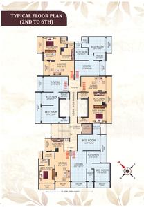 Image of 680 Sq.ft 1 BHK Apartment / Flat for sale in Arkan Avenue, Taloja, Navi Mumbai for Rs. 3900000