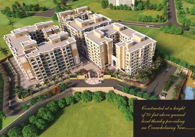 Image of 600 Sq.ft 1 BHK Apartment / Flat for sale in Radhey Galaxy Phase I, Karjat, Thane for Rs. 2550000