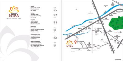Image of 689 Sq.ft 2 BHK Apartment / Flat for sale in Sai Nandan Ramana Myra, Dhayari, Pune for Rs. 6600000
