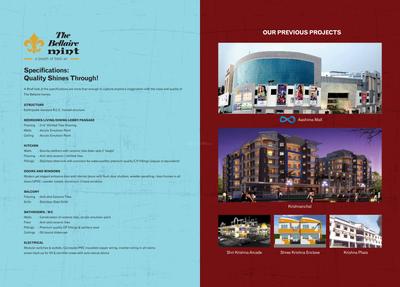 Image of 1000 Sq.ft 2 BHK Apartment / Flat for sale in Kamal The Bellaire Mint, Airport Road, Bhopal for Rs. 3000000