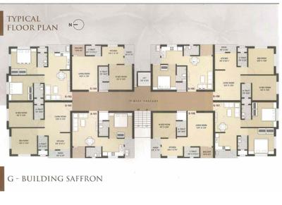 Image of 560 Sq.ft 1 BHK Apartment / Flat for sale in Prabhakunj Flowers, Kabilpore, Navsari for Rs. 1450000