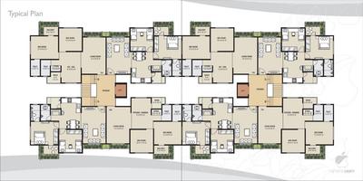 Image of 1150 Sq.ft 2 BHK Apartment / Flat for sale in Rajhans Apple, Palanpur, Surat for Rs. 3600000