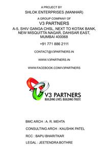 Image of 600 Sq.ft 1 BHK Apartment / Flat for sale in V3 Manhar Residency, Dahisar West, Mumbai for Rs. 12500000
