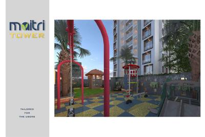 Image of 1242 Sq.ft 2 BHK Apartment / Flat for sale in Maitri Tower, Motera, Ahmedabad for Rs. 6400000