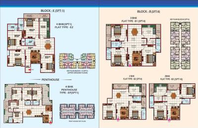Image of 1400 Sq.ft 3 BHK Apartment / Flat for sale in Agrawal Agrawal Sagar Premium Towers, Kolar Road, Bhopal for Rs. 5000000