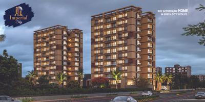 Image of 1908 Sq.ft 3 BHK Apartment / Flat for sale in Radhe Imperial Sky, Raysan, Gandhinagar for Rs. 8400000