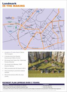 Image of 750 Sq.ft 3 BHK Apartment / Flat for sale in Conscient Habitat 102, Sector 102, Gurgaon for Rs. 8500000